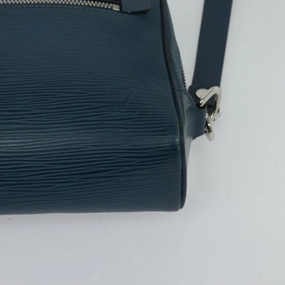 LOUIS VUITTON Epi Neo-Osh Clutch Bag Cyan LV Auth 120827 - Picture 5 of 16